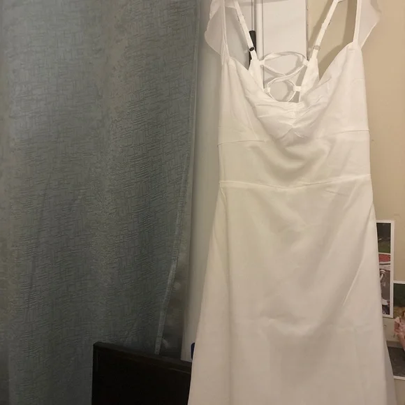 princess polly landon mini dress white Landon Mini Dress Petite | White | Womens